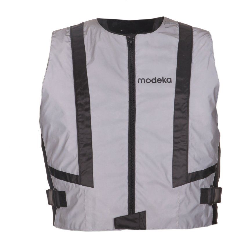 Warnweste mit Reißverschluss Reflective Jacket Security Westentaschen